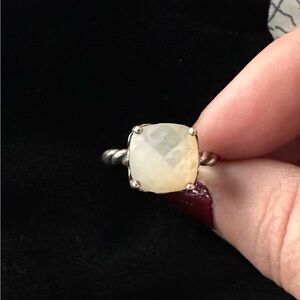 Pandora mother of pearl ring